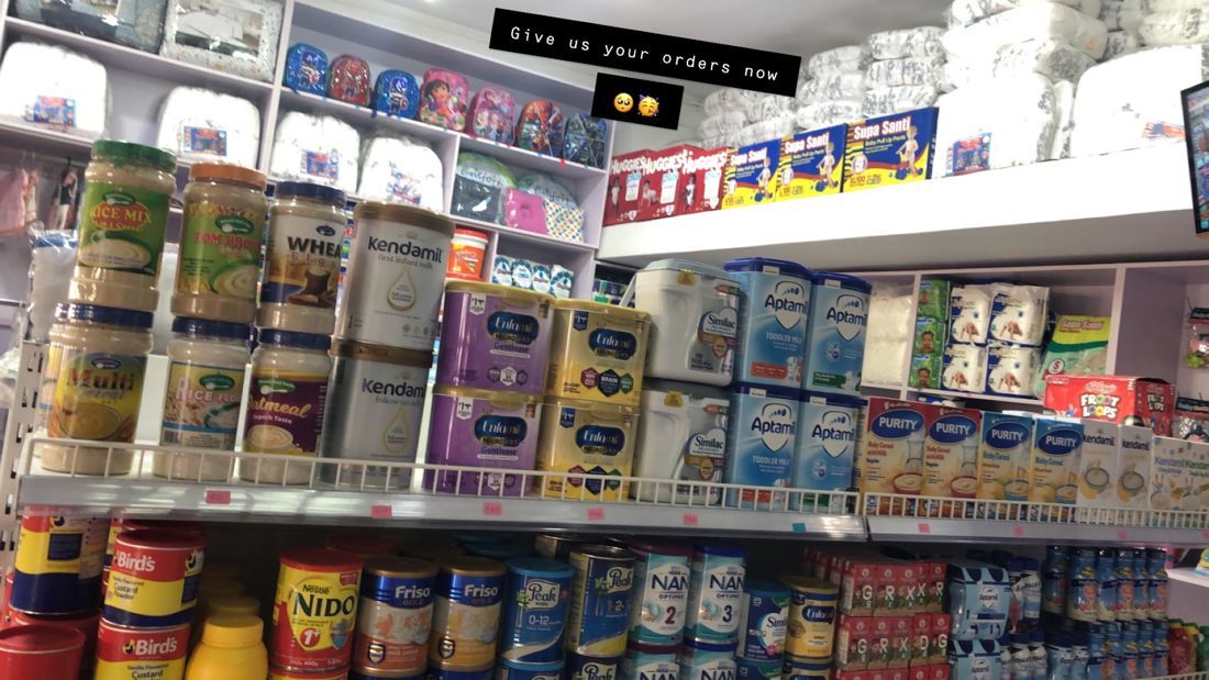 Infant formula, cereals and baby food